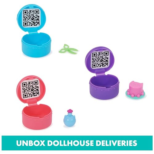 Gabby's Dollhouse, 3 Clip-On Playsets, with Cakey, Baby Box and Mercat Toy Fi... - Picture 7 of 10