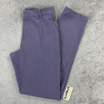 Nike Golf Pants Mens 32x36 Purple Slim Fit Repel Move To Zero