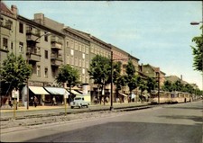 Ak Berlin Weißensee, Klement Gottwald Allee, Straßenbahnen, LKW - 4848805
