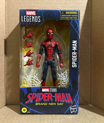 Marvel Legends Spider-Man Brand New Day 6  Figure Open Box Complete