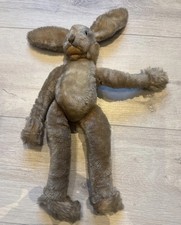 Alter großer Steiff Hase Lulac mit Knopf im Ohr-50/60er Jahre