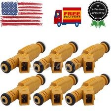 6x Inyector de combustible TJ XJ YJ ZJ para Jeep Cherokee Grand Cherokee reemplazo 0280155702
