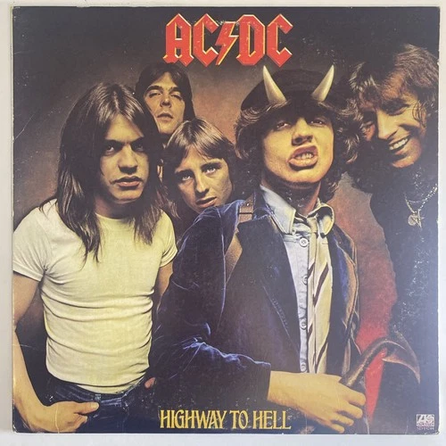 AC/DC - HIGHWAY TO HELL - 1ST US PRESS 1979 VINYL LP - VG