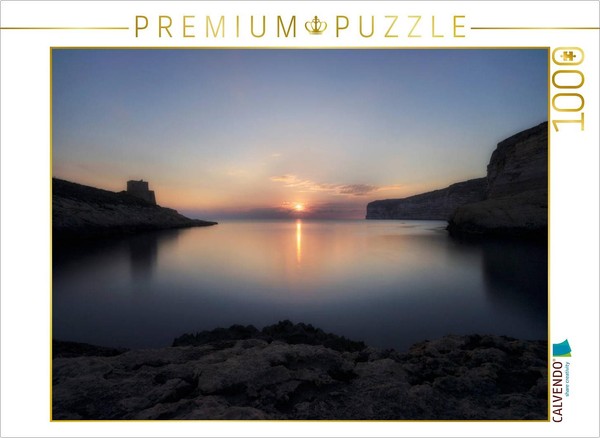Calvendo Puzzle Xlendi Bay, Gozo | 1000 Pieces, Finished Size 25.2 × 18.9 In (64-image