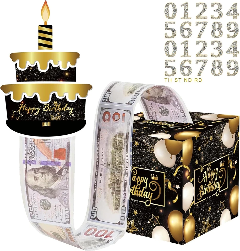 Christmas Explosion Gift Box for Cash, Pop-Up Money Surprise Box, Kids Xmas Gift - Image 3 of 4