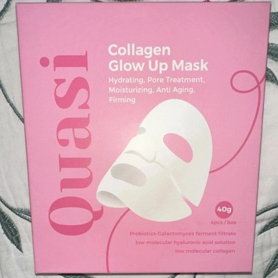 Quasi-Collagen Glow Up Mask | Hydrating & Firming Facial Mask - 4 pcs/box