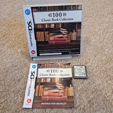 100 Classic Book Collection Nintendo DS Video Game HarperCollins eBooks Library