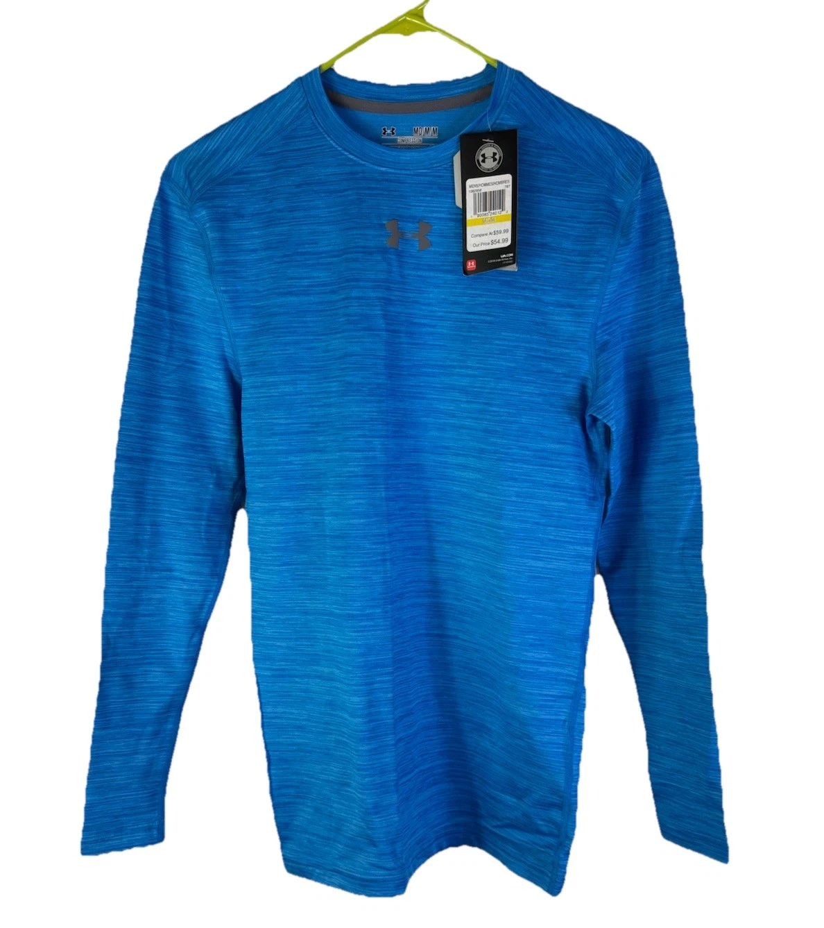 New Under Armour Cold Gear Compression Base Layer Shirt Top Mens Medium