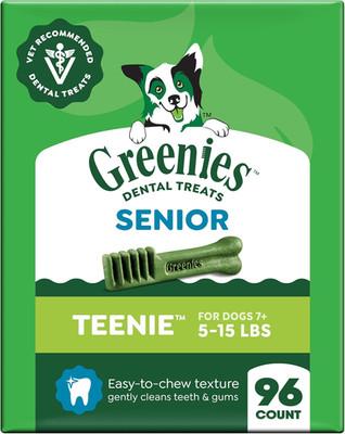 Greenies Dental Treats for Dogs, Veterinarian-Recommended Aging Care Adult Natur