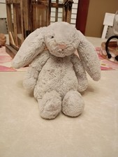 Jellycat Bashful Bunny Gray  Rabbit Mini Small Plush Stuffed Toy 6"