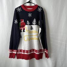 Tipsy Elves Womens Christmas Pullover Sweater Multicolor XXL China 2538