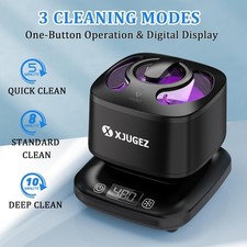 3 Mode Upgraded Ultrasonic Retainer Cleaner Machine 42kHz Denture Cleaner 180ML