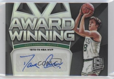 2018-19 Panini Spectra Award-Winning Auto /75 Dave Cowens #AW-DCW Auto HOF 0ad