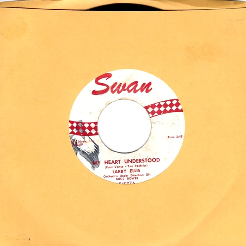 LARRY ELLIS :    MY HEART UNDERSTOOD / TENNESSEE VALLEY .. 45 9085