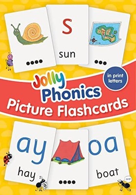 Sue Lloyd - Jolly Phonics Picture Flash Cards   In Print Letters - Car - G245z