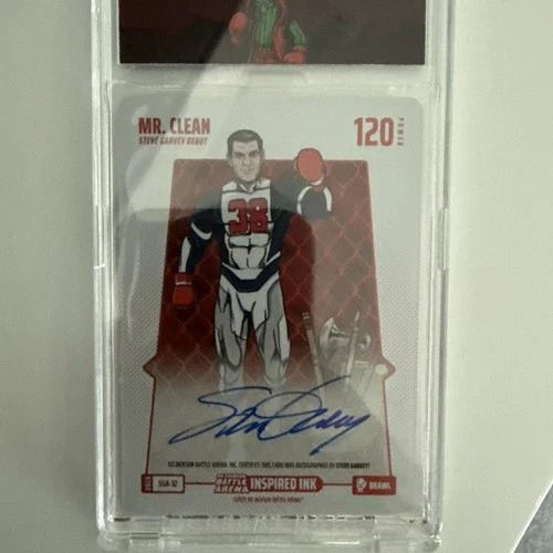 Bo Jackson Battle Arena Mr. Clean Steve Garvey - Inspired Ink Brawl Auto sga-12