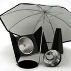 Visatec Zubehörset: Snoot, Regenschirm, Reflektoren, Scheunentore & Gitter