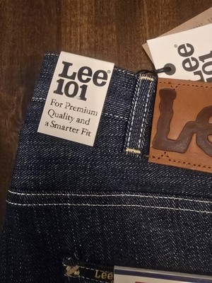 Lee Rider 101 70s Rht Selvedge Jeans Nwt 28w 32l