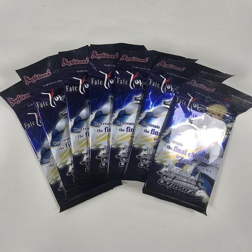 Weiss Schwarz Fate/Zero Booster Packs English Edition 7 Sealed Packs