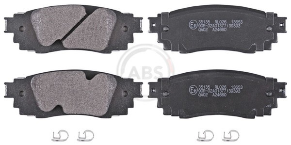 A.B.S. Bremsbelagsatz Scheibenbremse 35135 FüR Toyota Lexus RX UX RAV HR 5 VAN-image