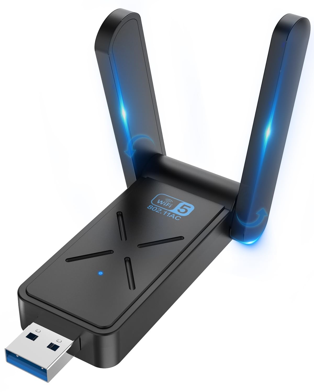 High-Speed Wireless USB 3.0 WiFi Adapter for PC - AC 1300Mbps Dual-Band Desktop Network Dongle