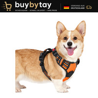Hundegeschirr Verstellbar Anti Zug FüR Kleine Hunde Gepolstert Reflektierend