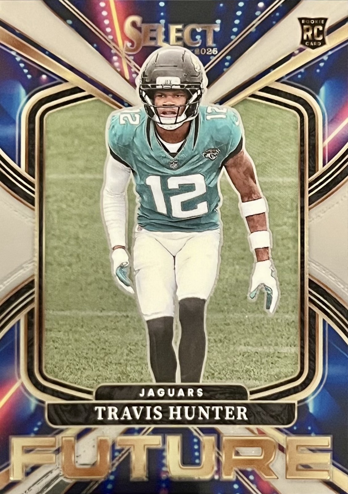 2025 Panini Select Prizm Football Travis Hunter Rookie FUTURE Jaguars