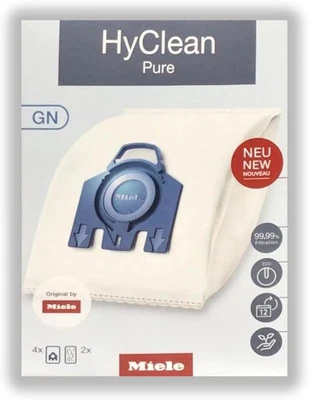 Miele Original Zubehör - HyClean 3D Efficiency GN Staubsaugerbeutel / Schließt