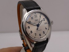 IWC PILOT AUTOMATIC 36mm IW324007 WITH PAPERS YEAR 2017 SANTONI STRAP 3240 WATCH 10