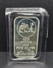 1 Oz Fine Silver Silvertowne Bar Prospector In Air-Tite Case