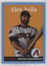 2019 Topps Archives 1958 Design Blue 20/25 Alex Avila #72 12xq