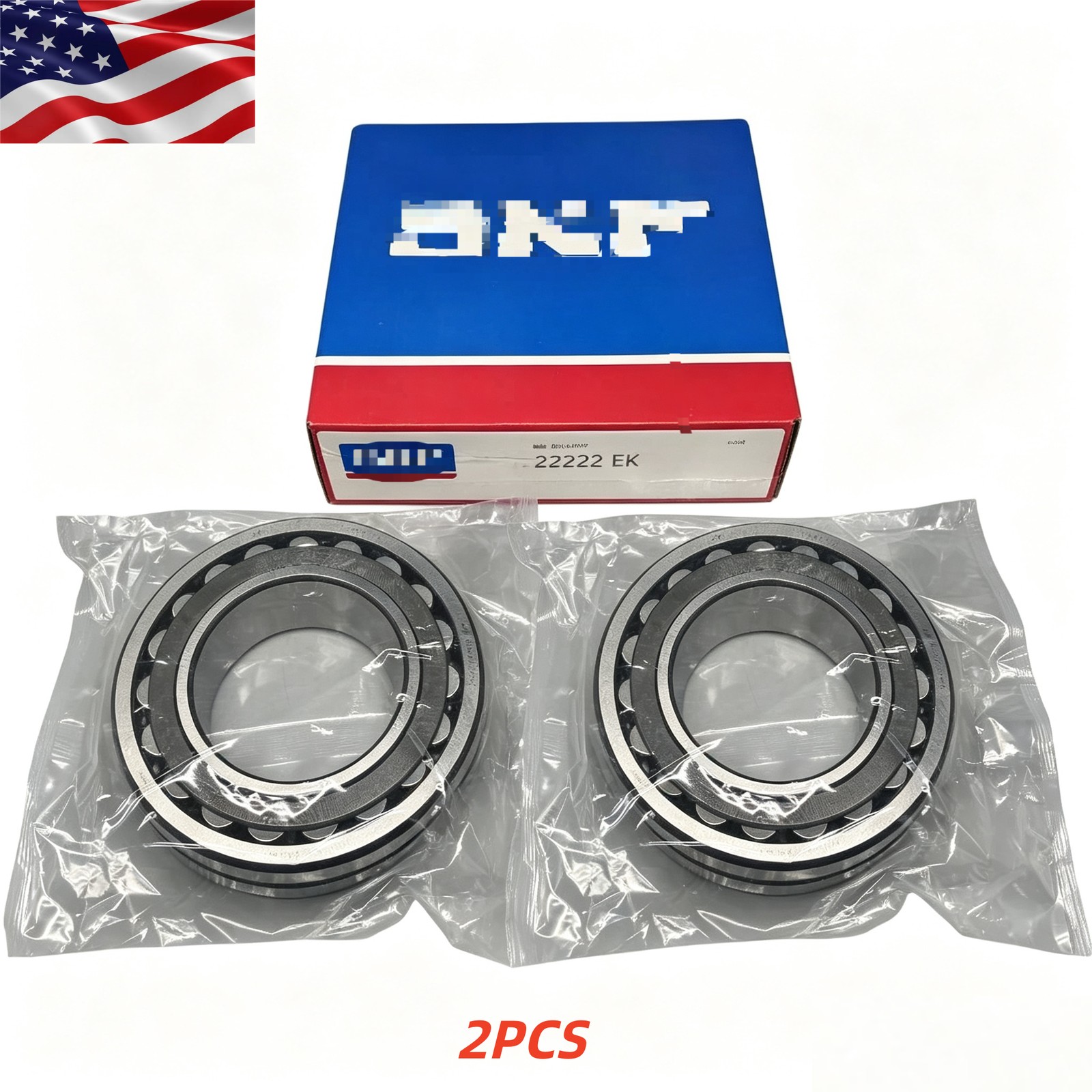 2PCS Spherical Roller Bearing For SKF 22222 EK/C3 110x200x53mm | eBay