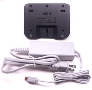 Nintendo Wii U Gamepad OEM Charging Dock Stand + New AC Adapter Cable WUP-014