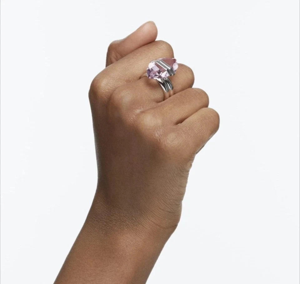 Swarovski Lucent Pink Ring size 52 - Image 4 of 4