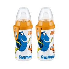 NUK Finding Dory 10oz Active Sippy Cups 2-Pack Spill Proof BPA-Free