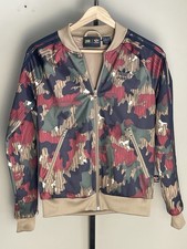 Adidas Pharrell Williams Track Jacket Womens Extra Small Hu Hiking Camo Full Zip