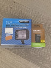 Neewer Light 160 LED CN-160 Dimmable Ultra High Power Panel Digital Camera Photo