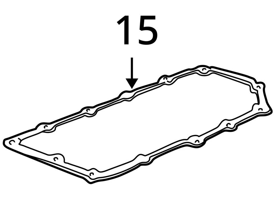 JUNTA DE CÁRTER DE ACEITE PARA DODGE PLYMOUTH NEÓN STRATUS 1995-2004 4556666 - NUEVO OEM Foto 3 de 3