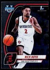 2024-25 Bowman University Chrome #73 Nick Boyd San Diego State Aztecs