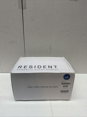 Nectar Resident Serenity Sleep King Bundle, White