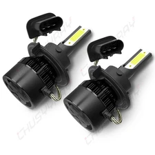 For 2019 Polaris General 4 1000 LED Bulbs High Low Beam Headlight H13 PAIR White