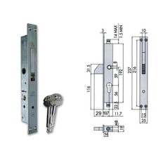 Cisa 46307-19-0 Serratura Infilare Are A Spillo