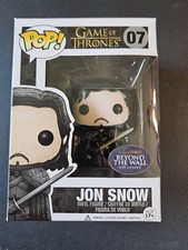 Funko POP! GOT Jon Snow #07 exclusivo de Beyond The Wall HBO (brillante con nieve)