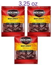 JACK LINK'S TERIYAKI BEEF JERKY 3.25OZ, 3 PACK