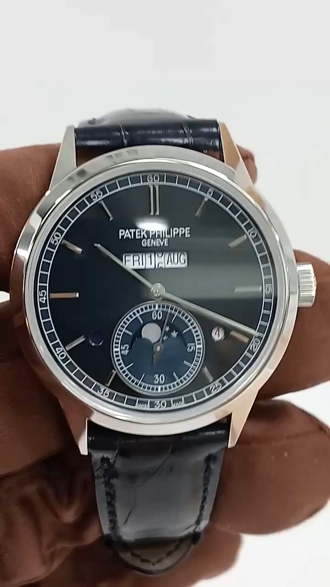 Patek Philippe Grand Complications Platinum Blue Dial 41.3mm