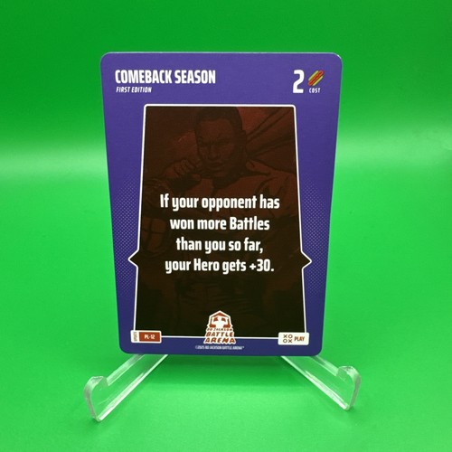 Bo Jackson Battle Arena Alpha Update Play Comeback Season PL-12 SSP 1st Edition