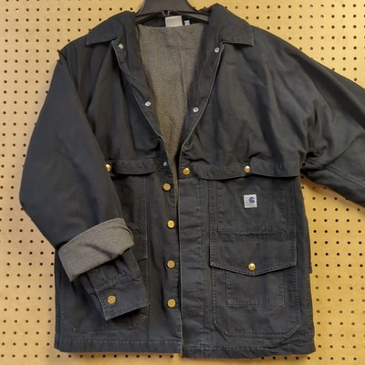 Carhartt X Adam Kimmel Lined Chore Jacket, Medium, Black, Designer Collab WIP