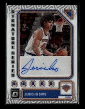 Jericho Sims 2023-24 Panini Donruss Optic Signature Series #SMS Auto