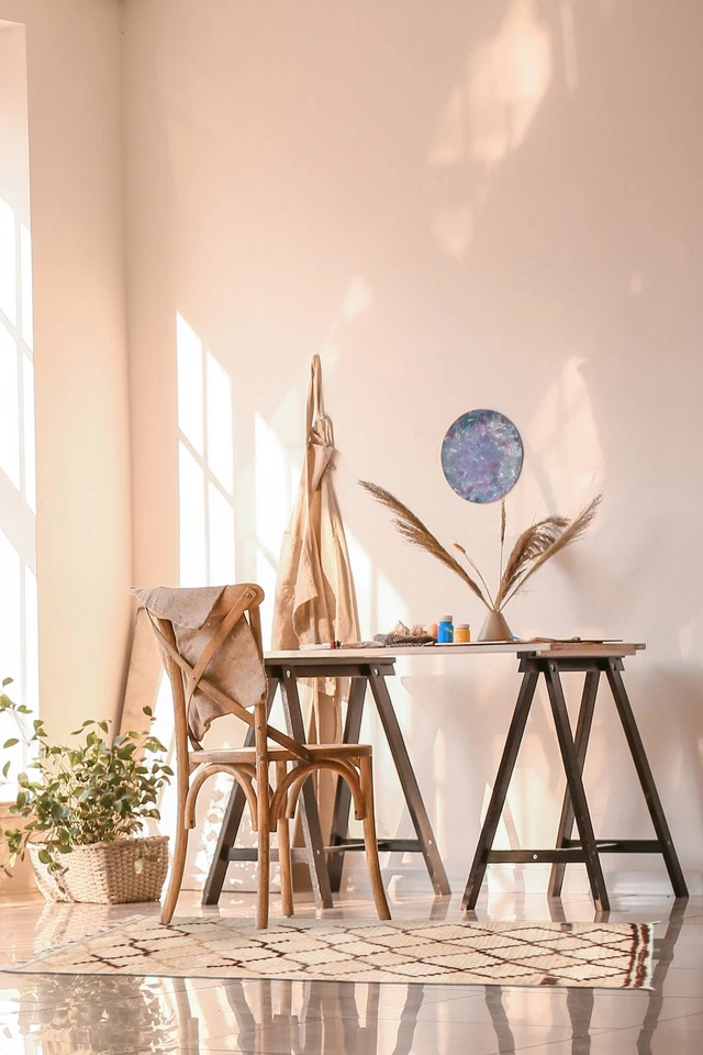 Traditional Cream 2'6" x 5'1" Hand-knotted Oriental Carpet Wool Area Rug - Image 2 of 4