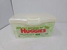 Huggies Baby Wipes Box Container Green Leaf Design Plastic Dispenser Lid, New